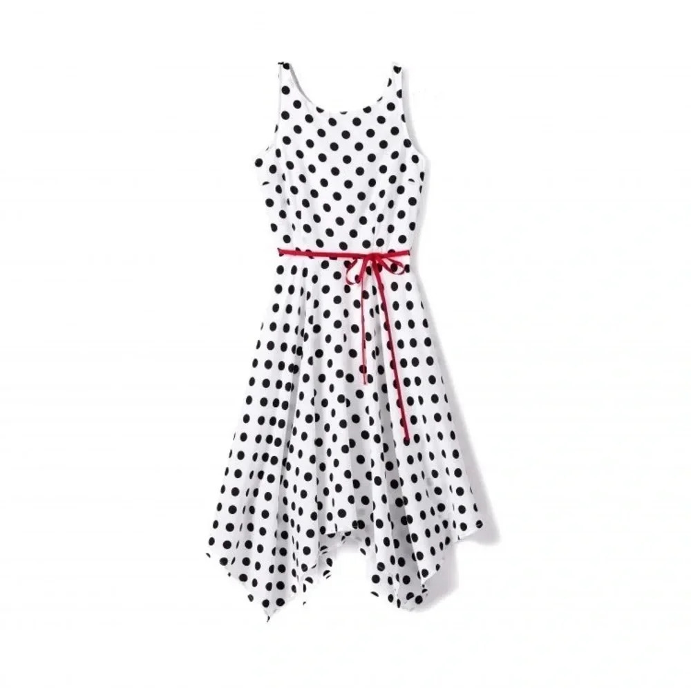 NWT Ricki’s Polka Dot Midi Dress  | Women’s Size 2 - Picture 2 of 9